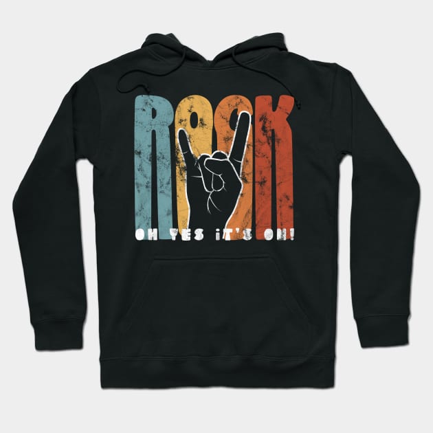 Rock On Brother Hoodie by portraiteam